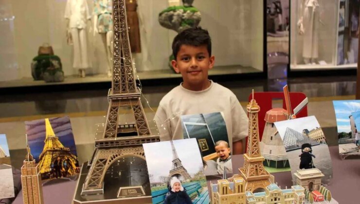 7 Yaşındaki Öğrenciden Özgün Sergi: ‘Gezdim Gördüm Yaptım’