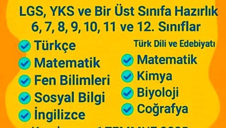 Aydın’da Ücretsiz Yaz Kursları Başlıyor