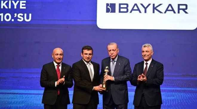 Baykar ihracatta yeniden ilk 10 firma arasında
