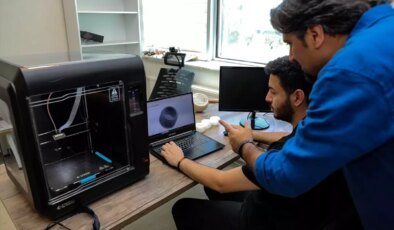 Burdur’da Geleneksel Kabak Kemane 3 Boyutlu Yazıcıyla Üretildi