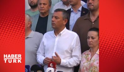 CHP Genel Başkanı Özgür Özel, gözyaşlarına hakim olamadı