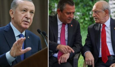 CHP’deki kavgaya Cumhurbaşkanı Erdoğan’dan ilk yorum: Ürkmemek elde değil