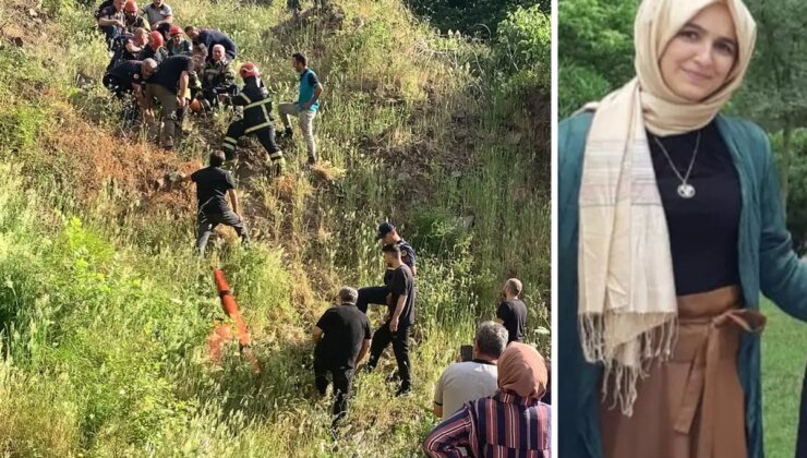 Çocuklarını kurtarmak için atladığı derede boğuldu