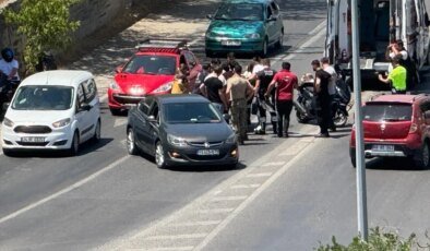 Çorlu’da Otomobil ve Motosiklet Çarpıştı: İki Yaralı