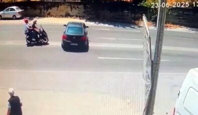 Çorlu’da U Dönüşü Yapan Otomobil Motosiklete Çarptı: 2 Yaralı