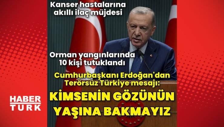 Cumhurbaşkanı Recep Tayyip Erdoğan’dan açıklamalar