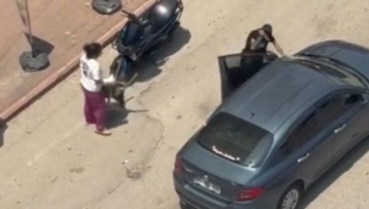 Dayısını caddenin ortasında bıçakladı! Kanlı miras!