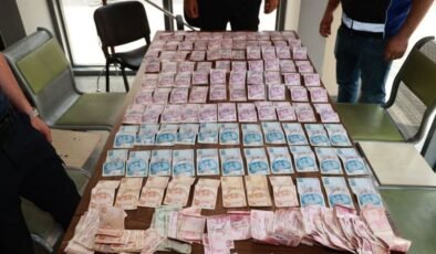 Dilencinin üzerinden 20 bin TL çıktı