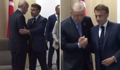 Erdoğan, vücut diliyle üstünlük kurmaya çalışan Macron’u tek hamlede boşa düşürdü