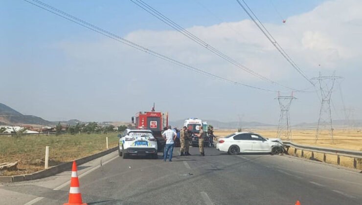 Gaziantep’te trafik kazası: 1 ölü, 1 yaralı