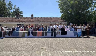 Güzelyaka Köyü’nde Hayat Boyu Öğrenme Haftası Sergisi Açıldı