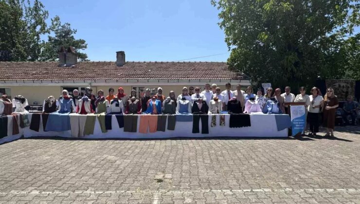 Güzelyaka Köyü’nde Hayat Boyu Öğrenme Haftası Sergisi Açıldı