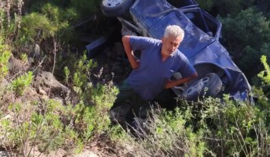 Hatay’da Otomobil Uçuruma Yuvarlandı: 1 Ölü, 2 Yaralı
