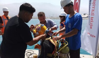 İskenderun’da Sanayi Dalgıçlığına Yönelik Uygulamalı Eğitim Gerçekleştirildi
