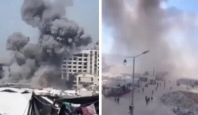 İsrail Gazze’de plajı bombaladı! 21 ölü