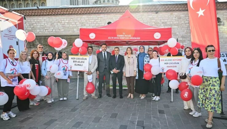 İstanbul’da ’30 Haziran Koruyucu Aile Günü’ Etkinliği Düzenlendi