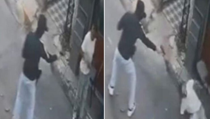 İstanbul’da dehşet kamerada! Kıraathane önünde husumet kurşunu!