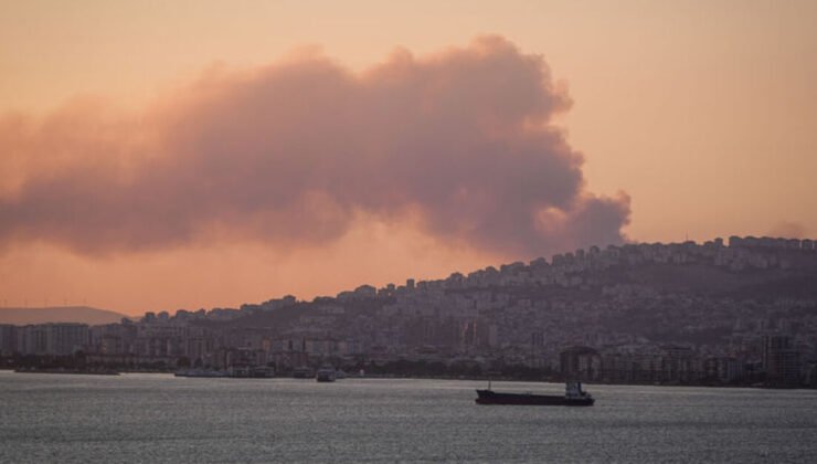 İzmir’deki orman yangını kontrol altında