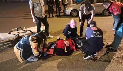 Karaman’da Motokurye-Otomobil Çarpışması: Bir Yaralı