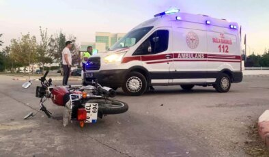 Karaman’da Motosiklet Kazası: Sürücü Yaralandı