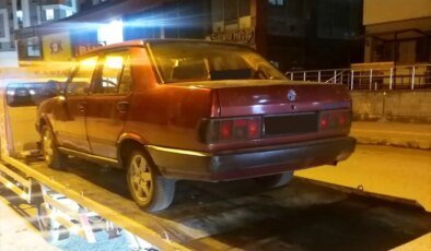 Kastamonu’da Drift Yapan Ehliyetsiz Sürücüye 68 Bin Lira Cezası
