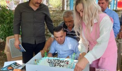 Kaymakam Gürbüz, Bedensel Engelli Vatandaşın Doğum Gününü Kutladı