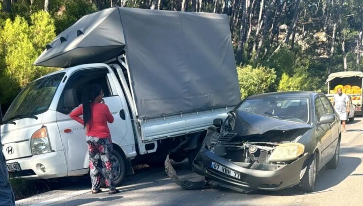 Kumluca’da Trafik Kazası: Bir Ölü, Bir Yaralı