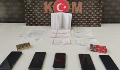 Kütahya’da tefecilik operasyonu: 6 gözaltı