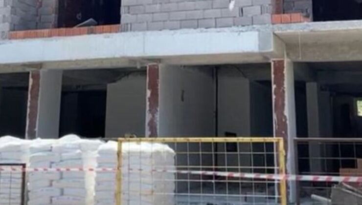Manisa’da inşaattan düşen işçi hayatını kaybetti