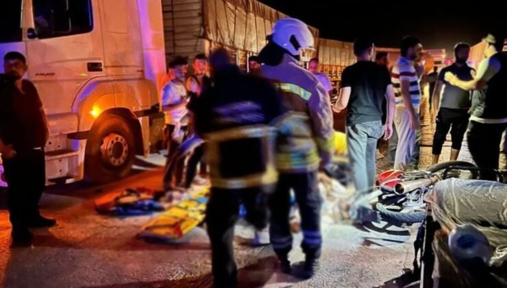 Mardin’de TIR ile motosiklet çarpıştı: 1 ölü, 1 yaralı
