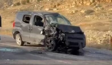 Mardin’de trafik kazası: 9 yaralı