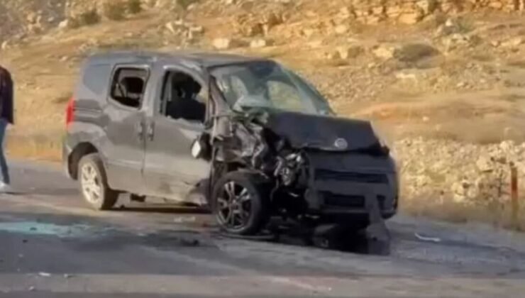 Mardin’de trafik kazası: 9 yaralı