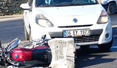 Mersin’de Otomobil ve Motosiklet Çarpışması: 2 Yaralı