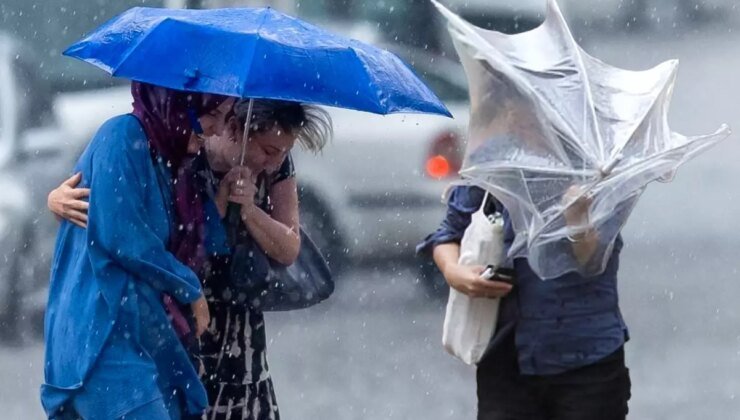 Meteoroloji’den 21 kente sarı kodlu uyarı! Sağanak ve rüzgar bekleniyor
