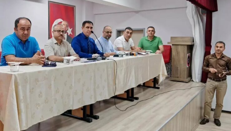 Nazilli’de 2024-2025 Eğitim Yılı Hazırlıkları İçin Toplantı
