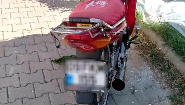 Nazilli’de Sahte Plaka ile Motosiklet Süren Sürücüye Cezai İşlem