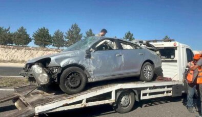 Nevşehir’de otomobil kazası: Sürücü hayatını kaybetti, bebek yaralandı