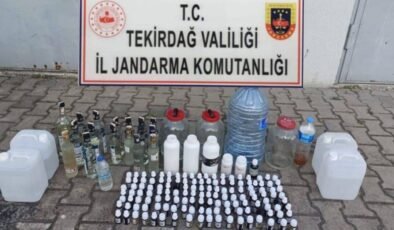 Otomobilde 525 litre etil alkol ele geçirildi