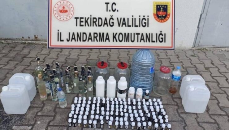 Otomobilde 525 litre etil alkol ele geçirildi