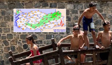 Rekor 40 derece ile Şanlıurfa’da… 5 bölgede sağanak! İllerimizde hava durumu!