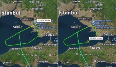 Sabiha Gökçen Havalimanı’nda sürpriz misafir! Uçak pisti pas geçti