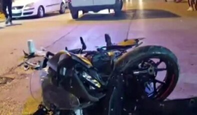 Sakarya’da Motosiklet ve Otomobil Çarpıştı: Sürücü Havaya Fırladı