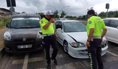 Samsun’da Trafik Kazası: 1 Yaralı