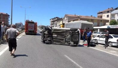 Samsun’da Trafik Kazası: 2 Yaralı