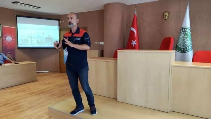 Samsun’da Yükümlülere Doğal Afet Bilincini Artırma Semineri