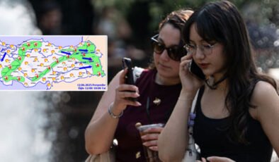 Sıcaklık rekoru 39 ile Diyarbakır’da… 5 bölgede sağanak uyarısı! Bugün hava nasıl olacak?