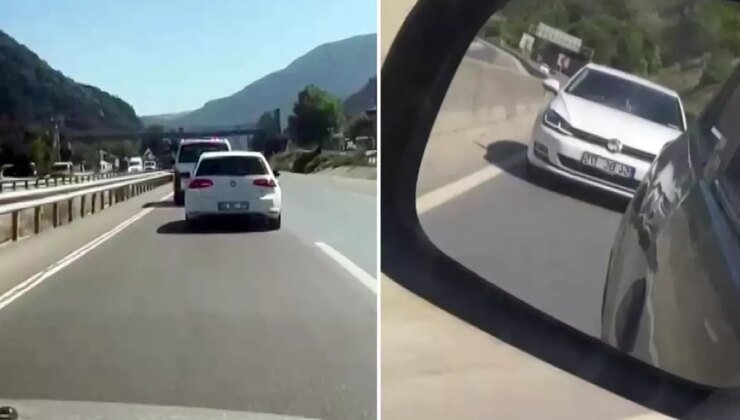 Sirenleri umursamadı, orman yangına giden ekibe yol vermedi