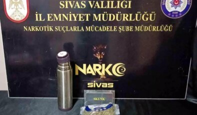 Sivas’ta Uyuşturucu Operasyonu: 1.5 Kilo Madde Ele Geçirildi