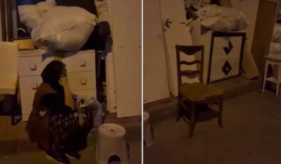 Talihsiz kadın gece yarısı sokakta kaldı, nedeni olayı gölgede bıraktı