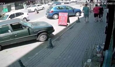Tekirdağ’da Bisikletli Çocuğa Otomobil Çarptı, Hafif Yaralı